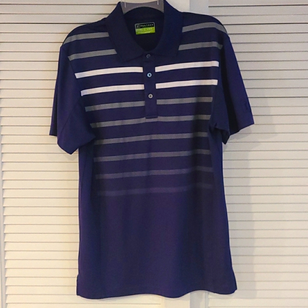 PGA Tour Golf Polo.  Size L.   Purple